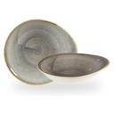 Kom 18.5x16.8cm Stonecast Grey Churchill