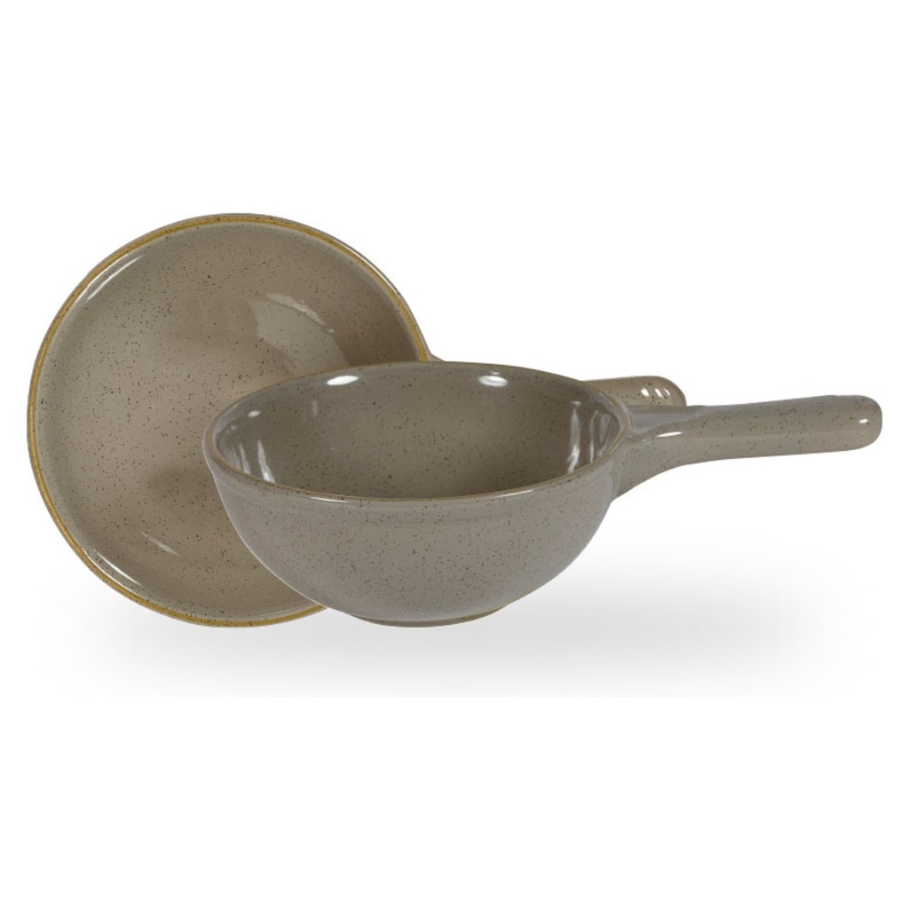 Serveerpan met steel 24.5cm 57.0cl Stonecast Grey Churchill