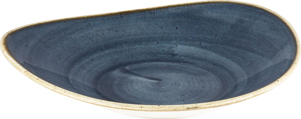 Kom driehoek 21.0x21.0cm 41.0cl Stonecast Blueberry Churchill