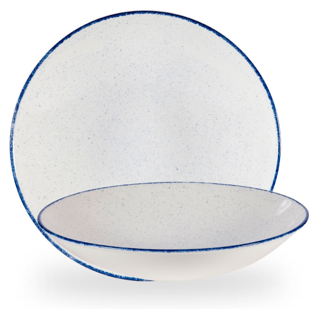 Kom 38.5cm 500.0cl Stonecast Hints Indigo Churchill