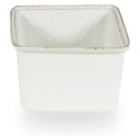 Schaal rechthoek 19.4x18.0cm 200.0cl Stonecast Hints Barley White Churchill