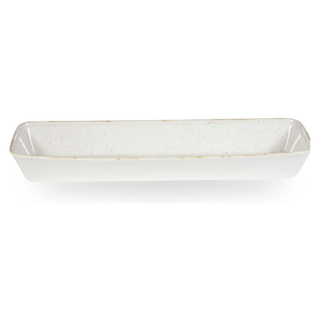 Schaal rechthoek 53.0x16.0cm 300.0cl Stonecast Hints Barley White Churchill