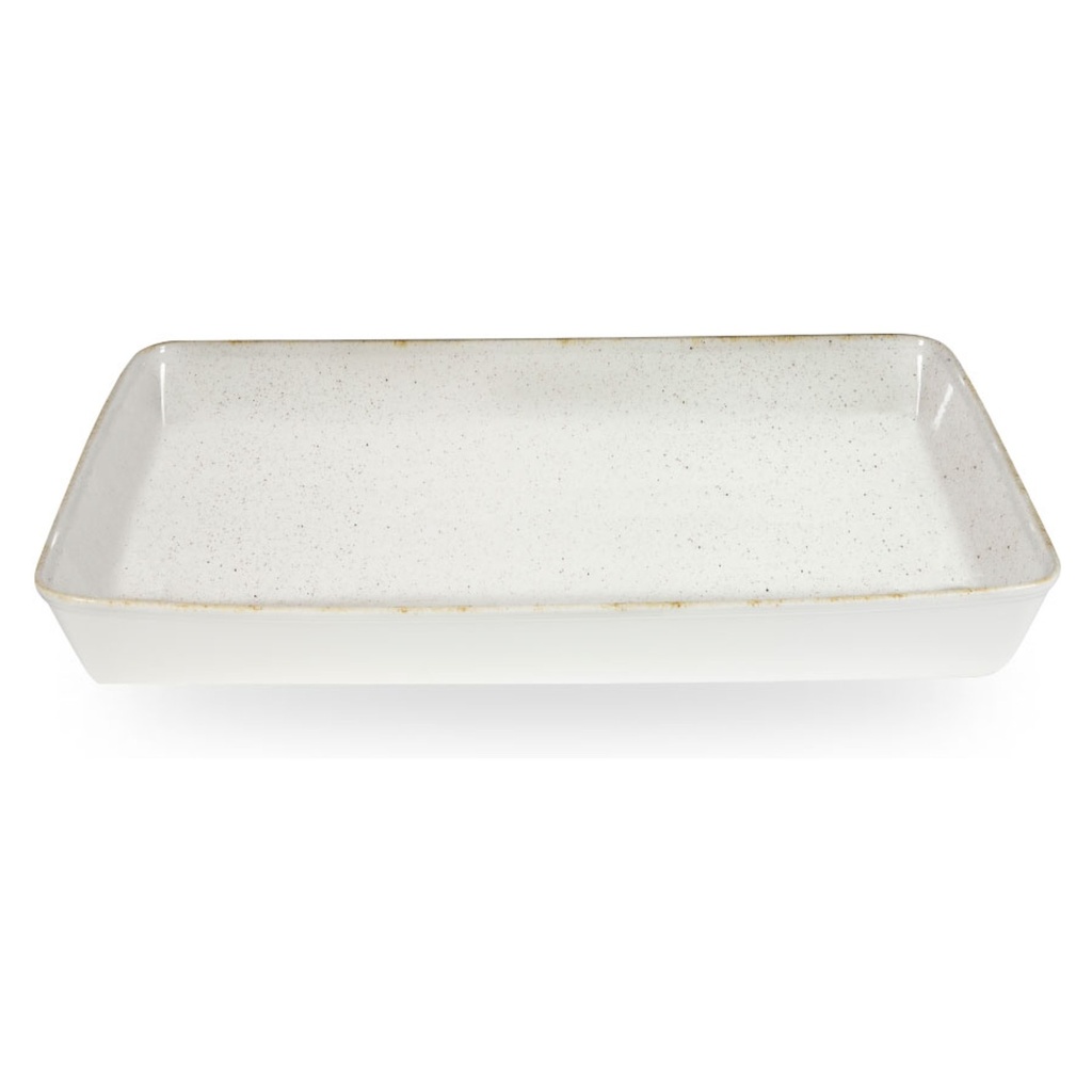 Schaal rechthoek 53.0x32.5cm 600.0cl Stonecast Hints Barley White Churchill