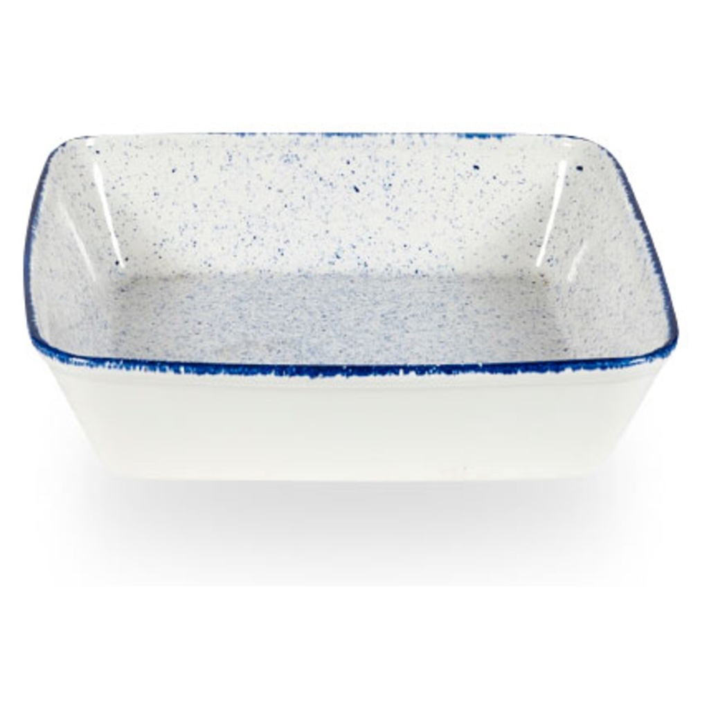 Schaal vierkant 25.0x25.0cm 200.0cl Stonecast Hints Indigo Churchill