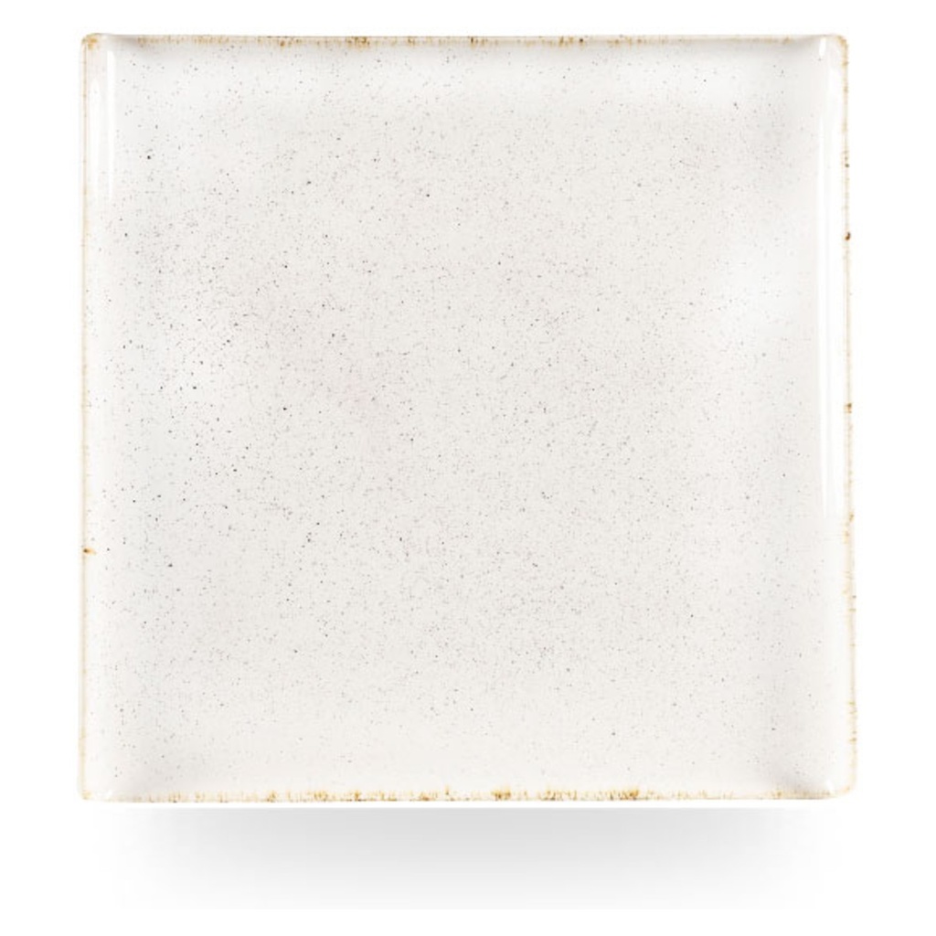 Schaal vierkant 30.3x30.3cm Stonecast Hints Barley White Churchill