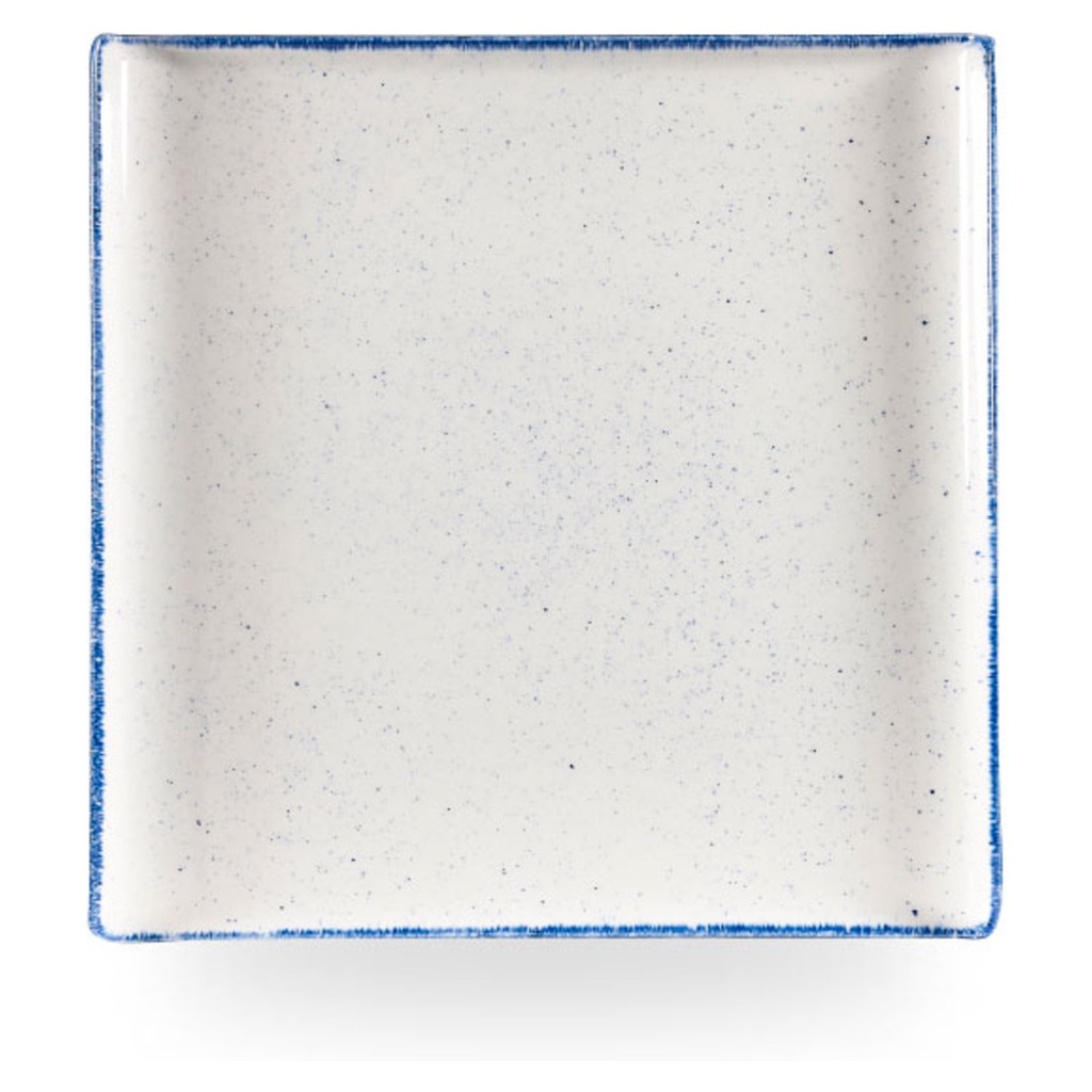 Schaal vierkant 30.3x30.3cm Stonecast Hints Indigo Churchill
