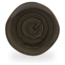 Bord plat 18.6cm Stonecast Patina Iron Black Churchill