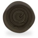 Bord plat 21.0cm Stonecast Patina Iron Black Churchill