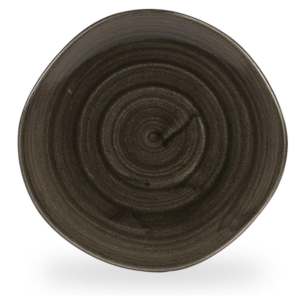 Bord plat 28.6cm Stonecast Patina Iron Black Churchill