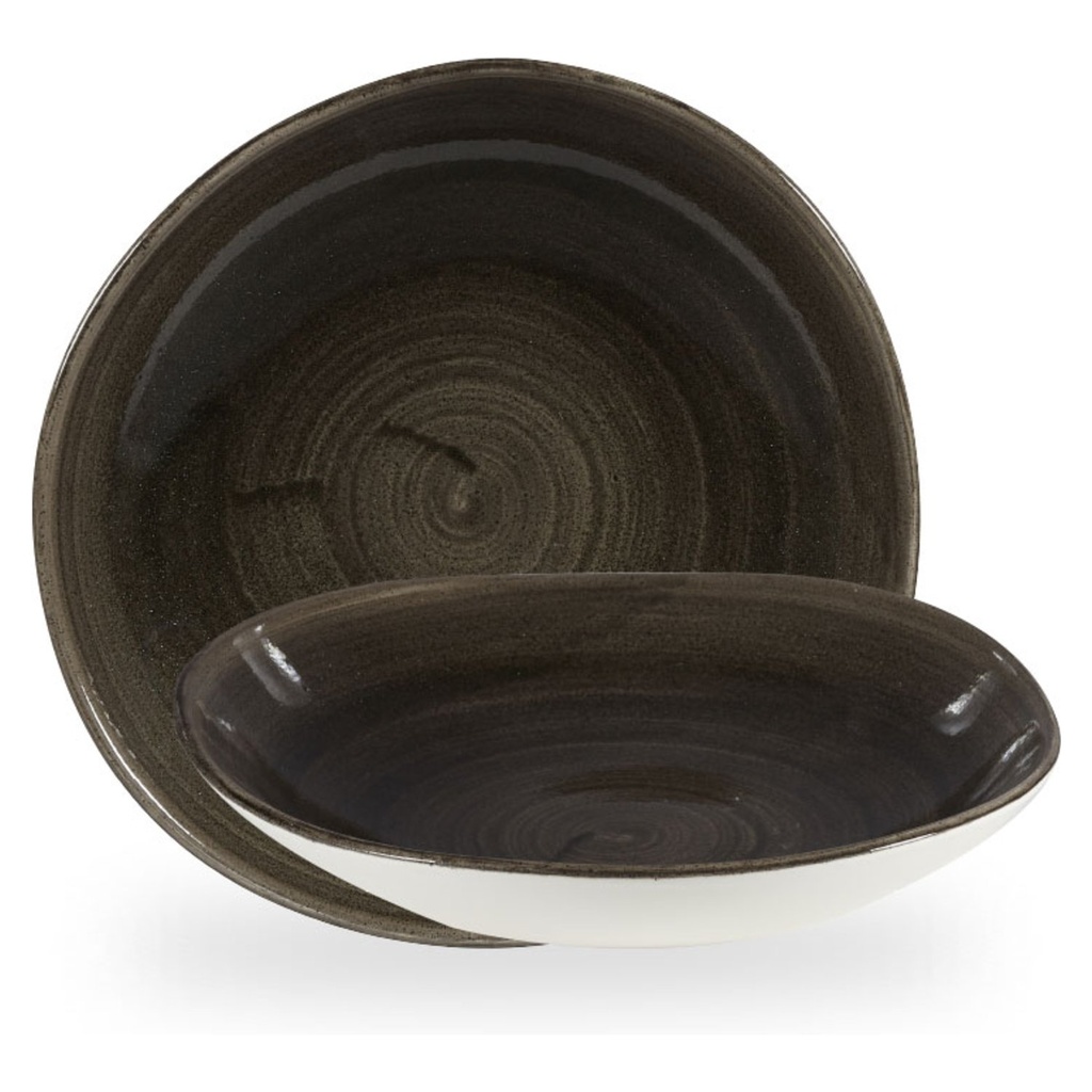 Kom 25.3cm 110.0cl Stonecast Patina Iron Black Churchill