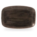 Schaal rechthoek 30.0x19.9cm Stonecast Patina Iron Black Churchill