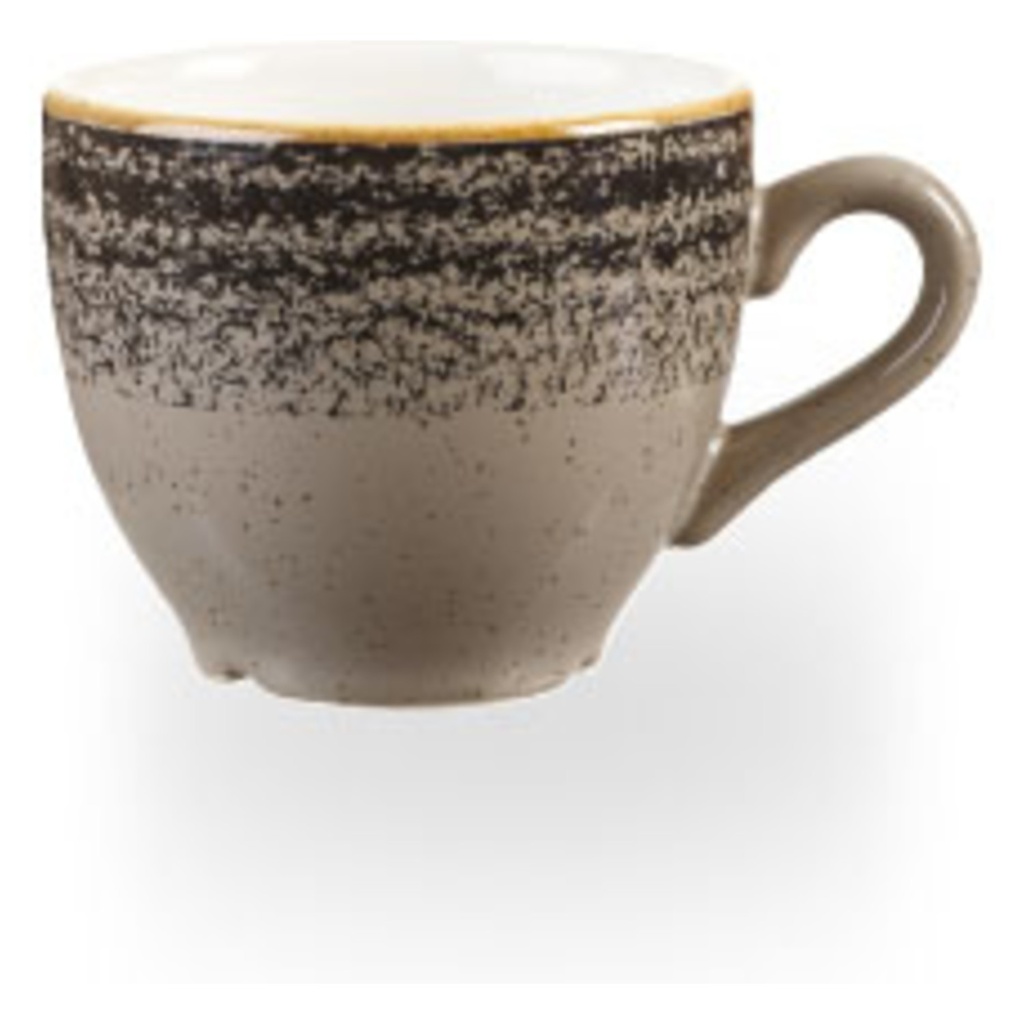 Kop espresso 10.0cl Studio Prints Homespun Charcoal Black Churchill