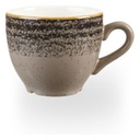 Kop espresso 10.0cl Studio Prints Homespun Charcoal Black Churchill