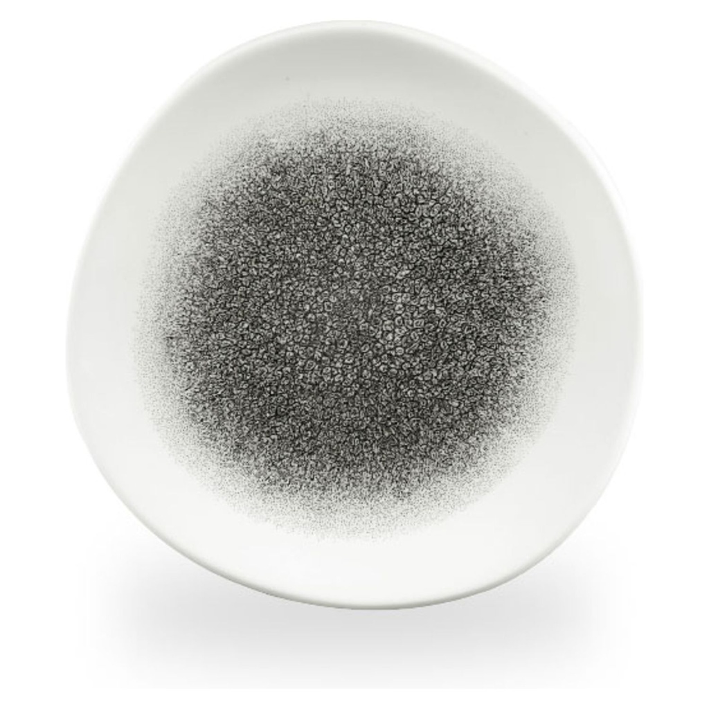 Bord plat 18.6cm Studio Prints Raku Quartz Black Churchill