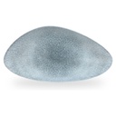 Bord plat driehoek 35.5x18.8cm Studio Prints Raku Topaz Blue Churchill