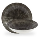 Bord diep coupe 24.8cm 113.6cl Studio Prints Stone Quartz Black Churchill