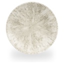 Bord plat coupe 16.5cm Studio Prints Stone Agate Grey Churchill
