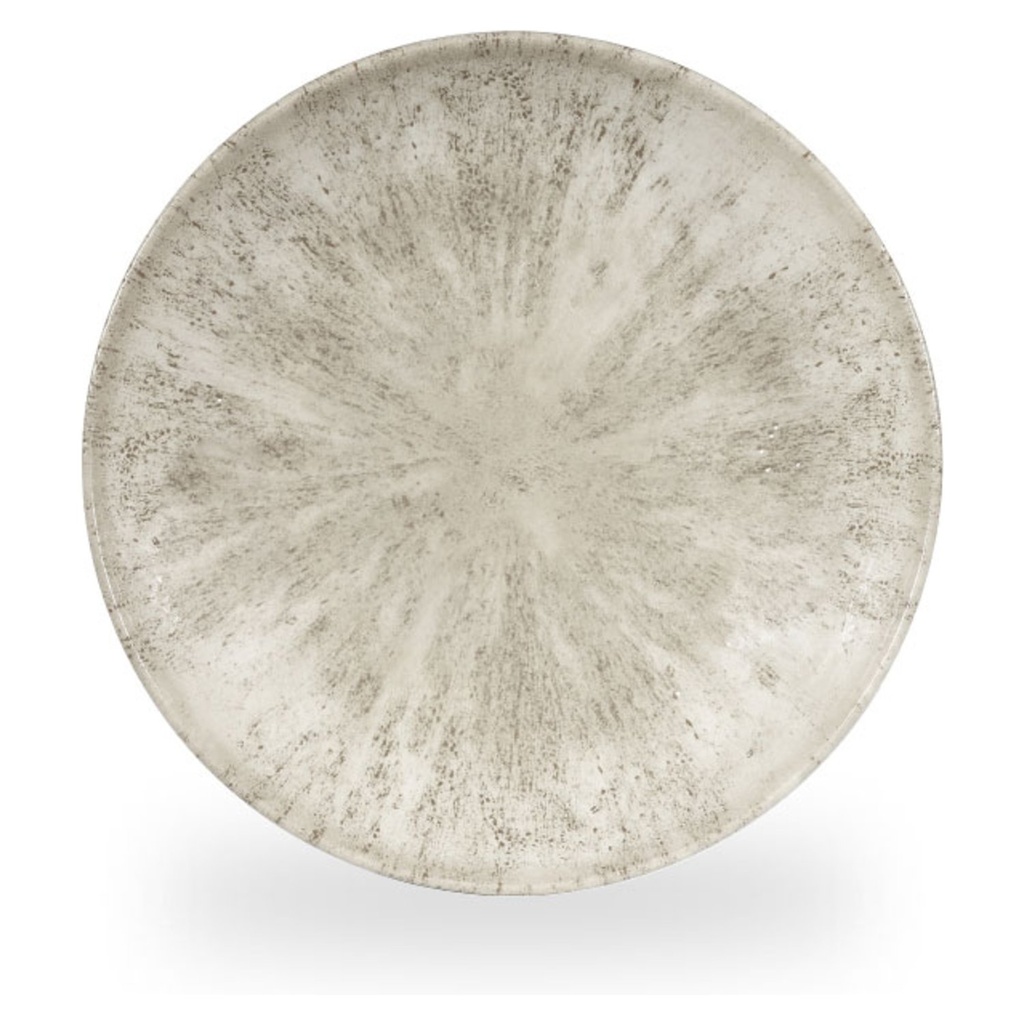 Bord plat coupe 21.7cm Studio Prints Stone Agate Grey Churchill
