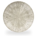 Bord plat coupe 21.7cm Studio Prints Stone Agate Grey Churchill