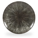 Bord plat coupe 28.8cm Studio Prints Stone Quartz Black Churchill