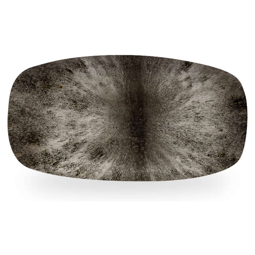 Schaal rechthoek 29.8x15.3cm Studio Prints Stone Quartz Black Churchill