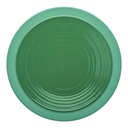 Bord plat 26.0cm Bahia green clay Guy Degrenne