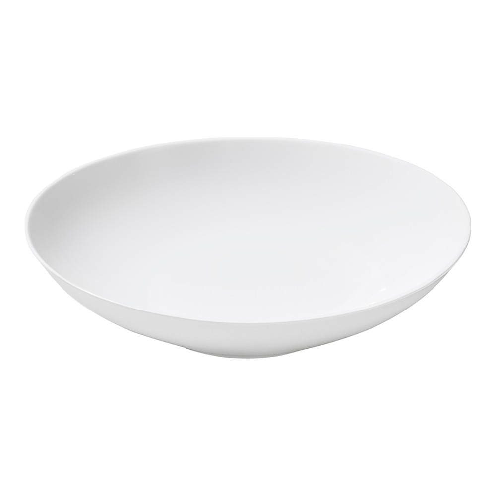 Bord diep coupe ovaal 23.5x20.0cm Boreal white Guy Degrenne
