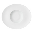 Bord gourmet ovaal 32.0x27.0cm Boreal white Guy Degrenne