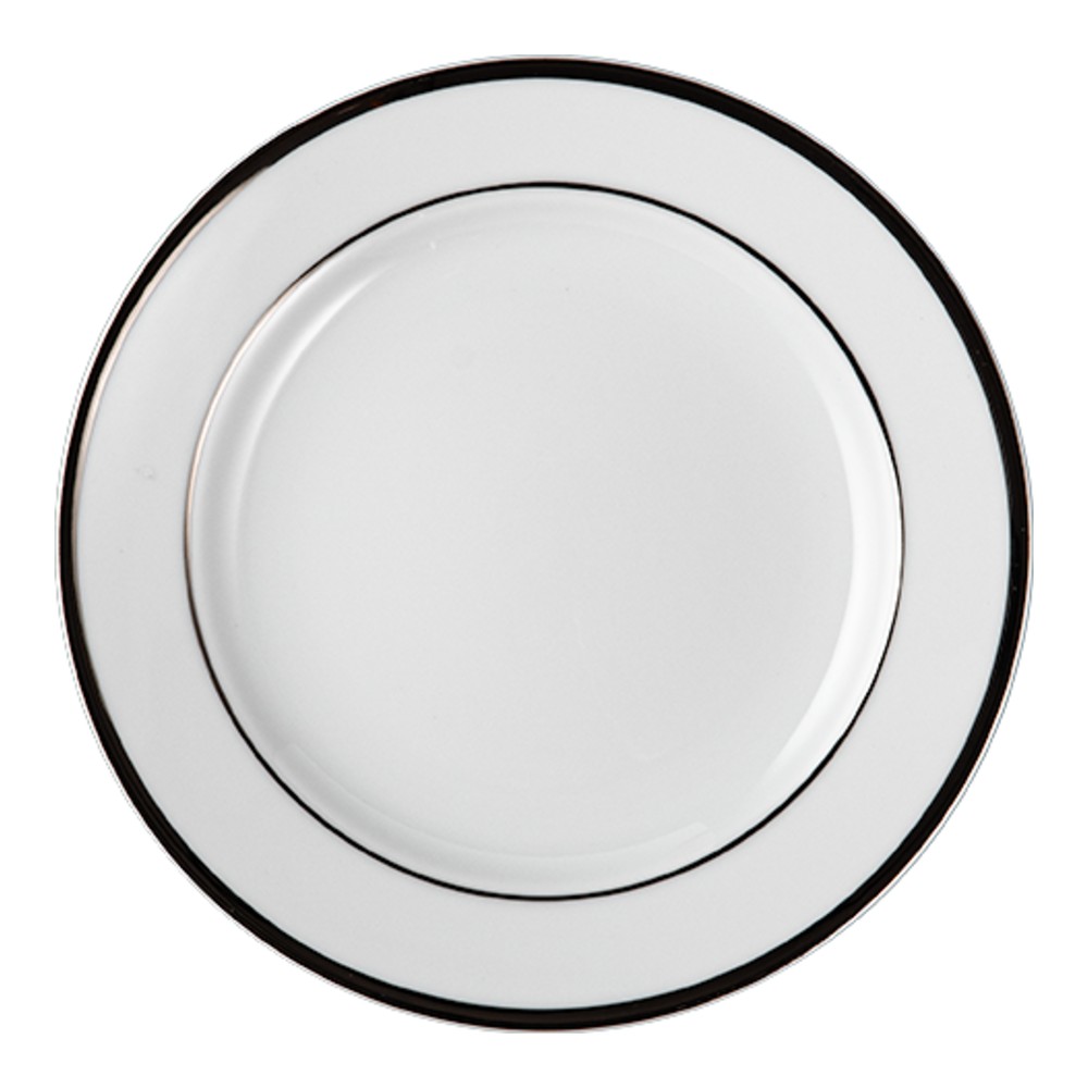 Bord plat 14.0cm Galon platinum Guy Degrenne