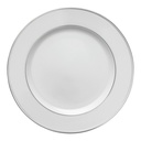 Bord plat 26.5cm Galon platinum Guy Degrenne