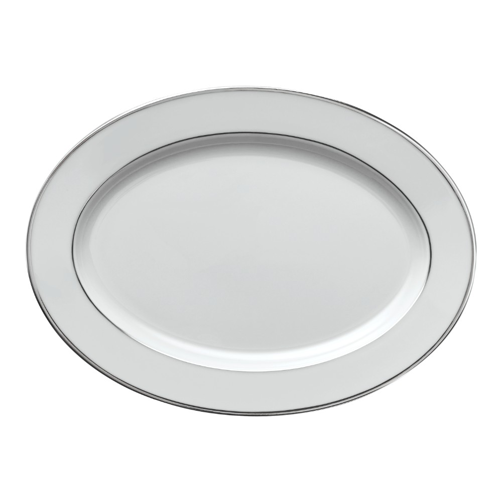 Schaal ovaal 36.5x26.5cm Galon platinum Guy Degrenne