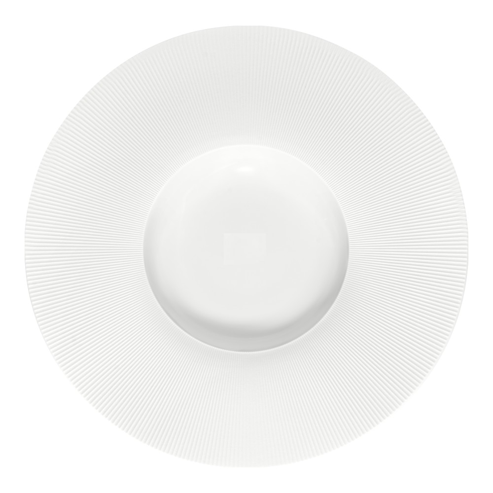 Bord gourmet 30.0cm Collection L Rayon white Guy Degrenne