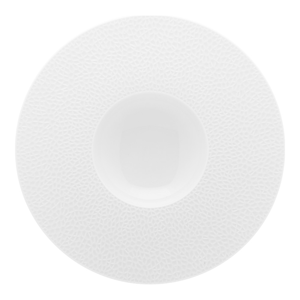 Bord gourmet 27.9cm Collection L Fragment white Guy Degrenne