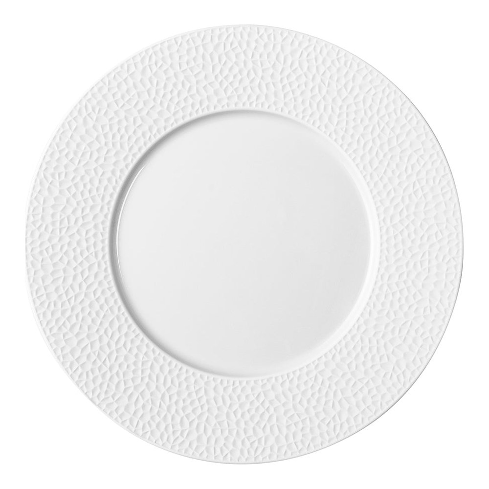 Bord plat 24.0cm Collection L Fragment white Guy Degrenne