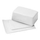 Boterschaaltje met deksel 18.0x12.5cm Modulo white Guy Degrenne