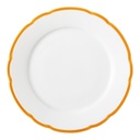 Bord plat 21.5cm Reminiscence orange Guy Degrenne