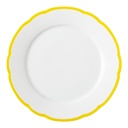 Bord plat 21.5cm Reminiscence yellow Guy Degrenne