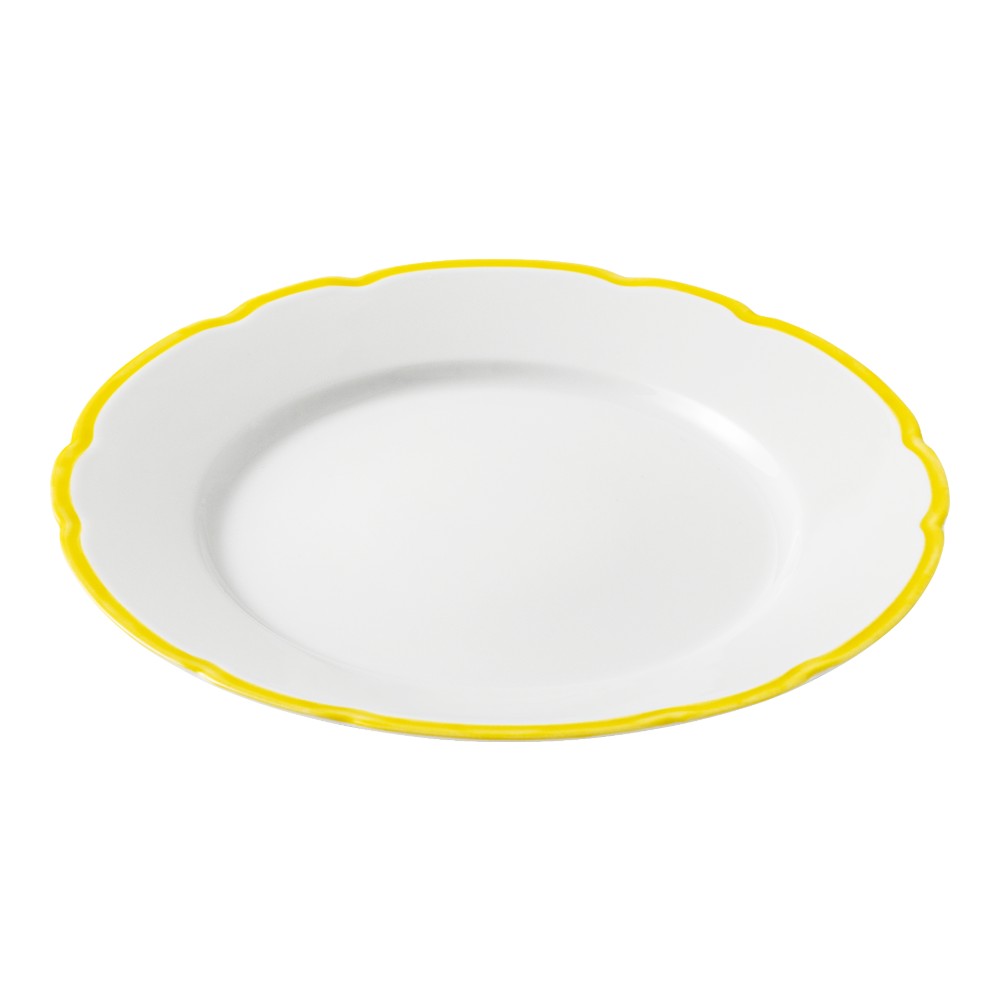 Bord plat 26.0cm Reminiscence yellow Guy Degrenne