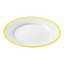 Bord plat 26.0cm Reminiscence yellow Guy Degrenne