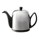 Theepot 100.0cl Salam black cloche RVS geborsteld Guy Degrenne