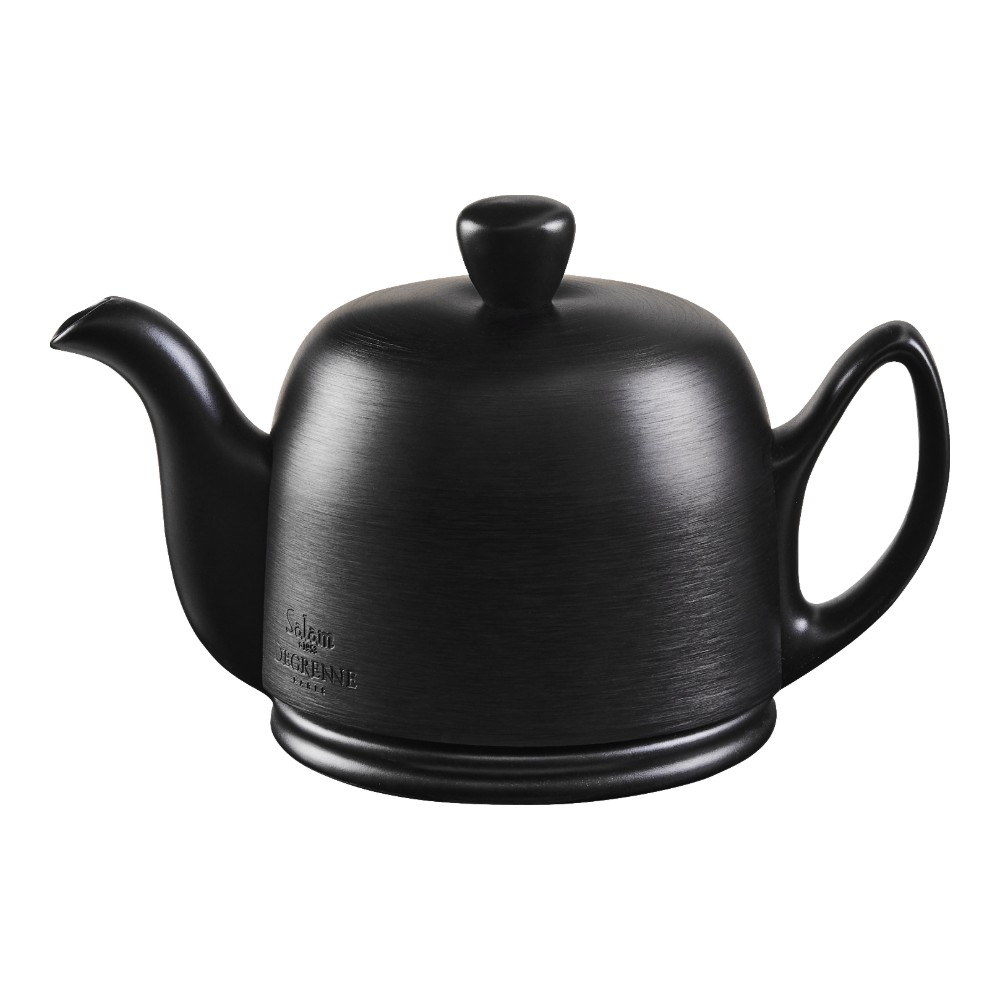 Theepot 35.0cl Salam black cloche black Guy Degrenne