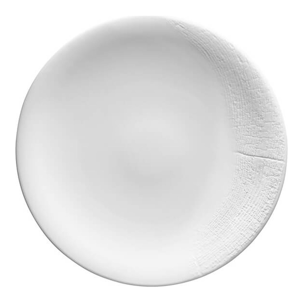Bord plat coupe 14.0cm Supernature white Guy Degrenne