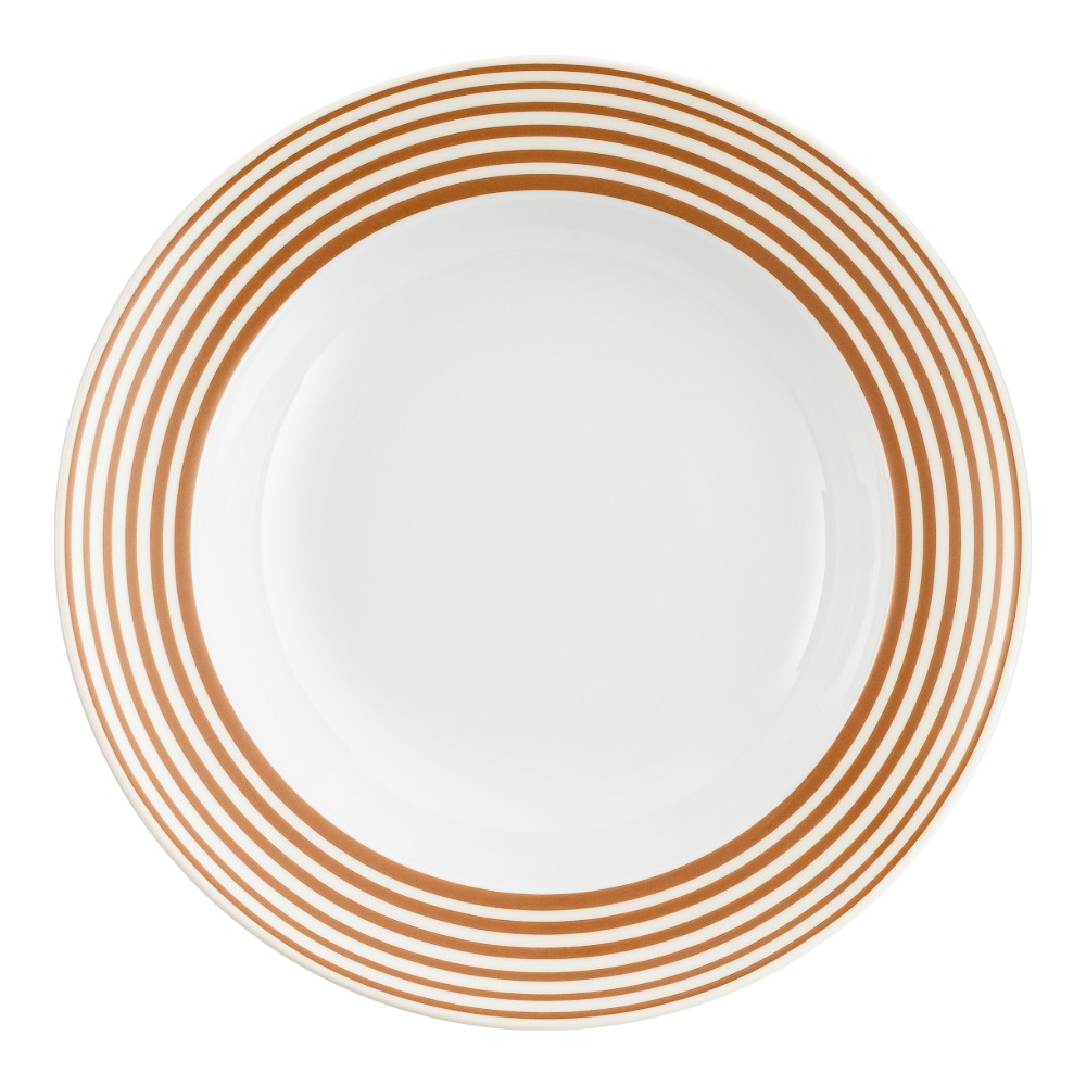 Bord diep 22.0cm Hypnose brown Guy Degrenne