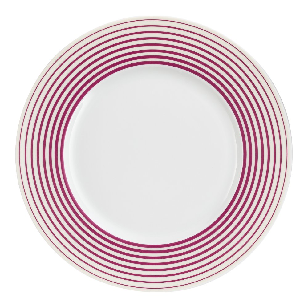 Bord plat 22.5cm Hypnose burgundy Guy Degrenne