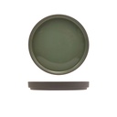 Bord walled 18.0cm Kava Green Genware