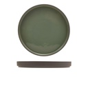 Bord walled 24.7cm Kava Green Genware