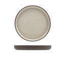 Bord walled 20.0cm Kava Grey Genware