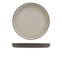 Bord walled 24.7cm Kava Grey Genware