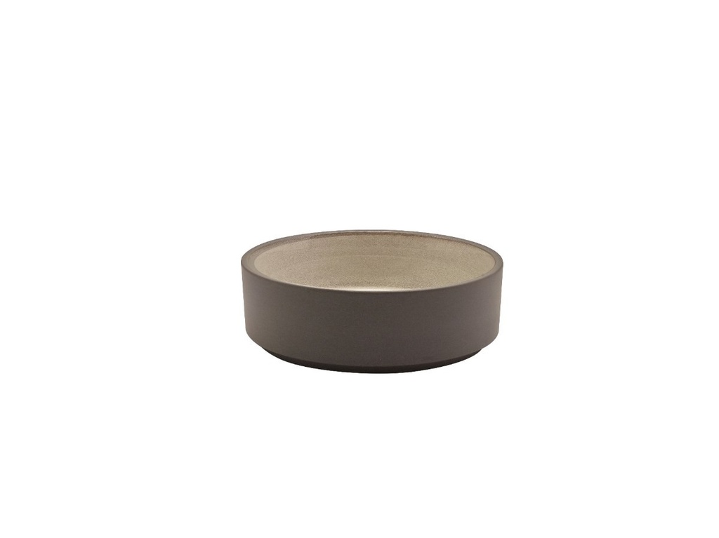 Kom walled 13.0cm 34.0cl Kava Grey Genware