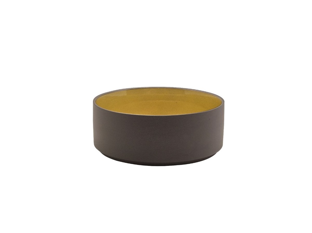 Kom walled 15.5cm 71.0cl Kava Yellow Genware